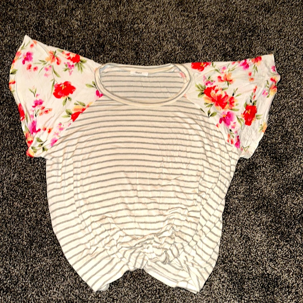Women’s Boutique Work Top Butterfly Sleeves